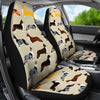 Cardigan Welsh Corgi Pattern Print Car Seat Covers-Free Shipping - Deruj.com