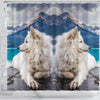 Amazing Samoyed Dog Print Shower Curtains-Free Shipping - Deruj.com