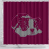 Cute Boston Terrier Print Shower Curtain-Free Shipping - Deruj.com
