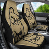 Cute BullDog Print Car Seat Covers-Free Shipping - Deruj.com