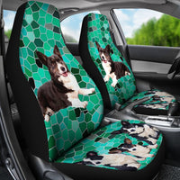 Cute Cardigan Welsh Corgi Dog Print Car Seat Covers-Free Shipping - Deruj.com