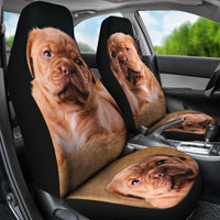 Cute Bordeaux Mastiff Print Car Seat Covers-Free Shipping - Deruj.com
