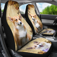 Pembroke Welsh Corgi Print Car Seat Covers-Free Shipping - Deruj.com