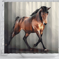 Tennessee Walking Horse Print Shower Curtain-Free Shipping - Deruj.com