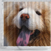 Lovely Chow Chow Dog Print Shower Curtains-Free Shipping - Deruj.com