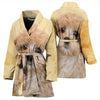 Cavapoo Print Women's Bath Robe-Free Shipping - Deruj.com