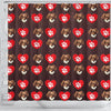 Tibetan Spaniel Patterns Print Shower Curtain-Free Shipping - Deruj.com