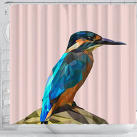 HummingBird Vector Art Print Shower Curtains-Free Shipping - Deruj.com