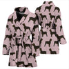 Boykin Spaniel Dog Pattern Print Women's Bath Robe-Free Shipping - Deruj.com