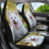 White Shepherd Dog Print Car Seat Covers-Free Shipping - Deruj.com