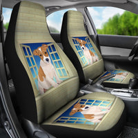 Jack Russell Terrier Print Car Seat Covers-Free Shipping - Deruj.com