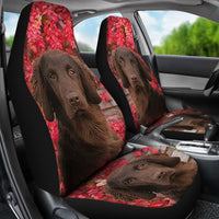 Cute Flat Coated Retriever Print Car Seat Covers-Free Shipping - Deruj.com