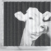 Brown Swiss cattle (Cow) Print Shower Curtain-Free Shipping - Deruj.com