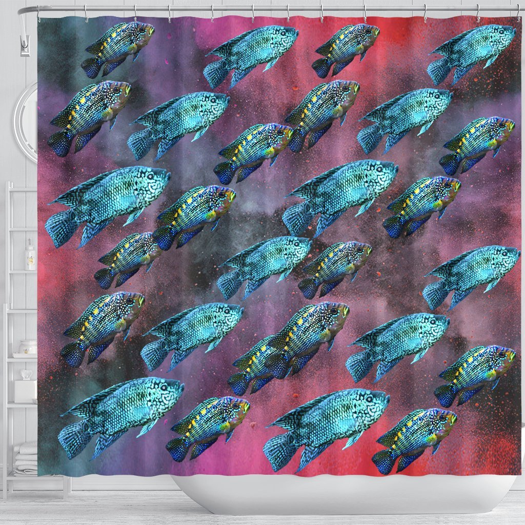 Jack Dampsy Fish Print Shower Curtains-Free Shipping - Deruj.com