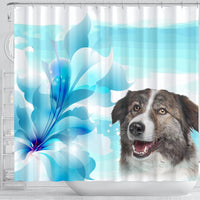 Aidi Dog Print Shower Curtain-Free Shipping - Deruj.com