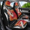 Snake Red Print Car Seat Covers-Free Shipping - Deruj.com