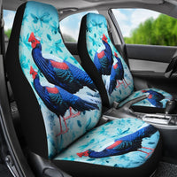 Hoogerwerf's Pheasant (Aceh Pheasant) Bird Print Car Seat Covers-Free Shipping - Deruj.com