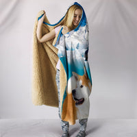 Akita Inu Print Hooded Blanket-Free Shipping - Deruj.com