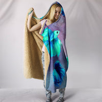Siamese Fighting Fish Print Hooded Blanket-Free Shipping - Deruj.com