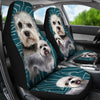 Dandie Dinmont Terrier Print Car Seat Covers-Free Shipping - Deruj.com