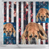 Bullmastiff Dog Print Shower Curtain-Free Shipping - Deruj.com