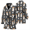 Pembroke Welsh Corgi Print Women's Bath Robe-Free Shipping - Deruj.com