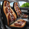 Irish Red and White Setter Print Car Seat Covers-Free Shipping - Deruj.com