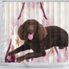 American Water Spaniel Print Shower Curtains-Free Shipping - Deruj.com