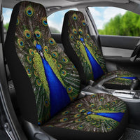 Beautiful Peacock Bird Print Car Seat Covers-Free Shipping - Deruj.com