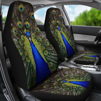 Beautiful Peacock Bird Print Car Seat Covers-Free Shipping - Deruj.com