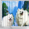 American Eskimo Print Shower Curtains-Free Shipping - Deruj.com