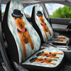 Cute Welsh Terrier Print Car Seat Covers-Free Shipping - Deruj.com