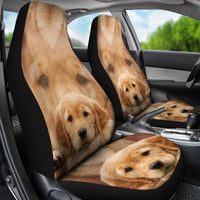 The Cutest Golden Retriever Print Car Seat Covers-Free Shipping - Deruj.com