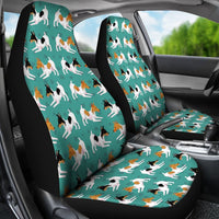 Toy Fox Terrier Dog Pattern Print Car Seat Covers-Free Shipping - Deruj.com