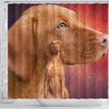 Vizsla Dog Print Shower Curtains-Free Shipping - Deruj.com
