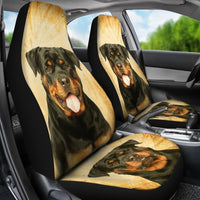 Rottweiler Print Car Seat Covers- Free Shipping - Deruj.com