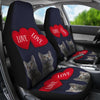 Russian Blue Cat Love Print Car Seat Covers-Free Shipping - Deruj.com