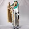 American Eskimo Dog Print Hooded Blanket-Free Shipping - Deruj.com