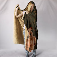 Irish Terrier Print Hooded Blanket-Free Shipping - Deruj.com