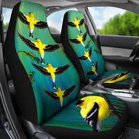 American Goldfinch Bird Print Car Seat Covers-Free Shipping - Deruj.com