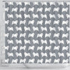 Samoyed Dog Pattern Print Shower Curtains-Free Shipping - Deruj.com