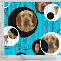 Basset Fauve de Bretagne Dog Print Shower Curtain-Free Shipping - Deruj.com
