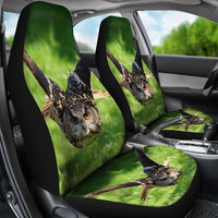 Flying Owl Bird Print Car Seat Covers-Free Shipping - Deruj.com
