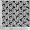 Malinois Dog Paws Pattern Print Shower Curtains-Free Shipping - Deruj.com