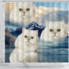 Lovely Persian Cat Shower Curtains-Free Shipping - Deruj.com