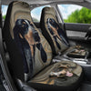 Bluetick Coonhound Print Car Seat Covers- Free Shipping - Deruj.com