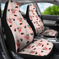 Birman Cat Floral Print Car Seat Covers-Free Shipping - Deruj.com
