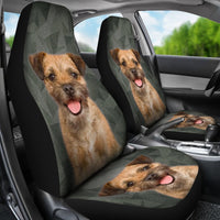 Border Terrier Print Car Seat Covers-Free Shipping - Deruj.com