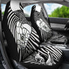 Black & White Snake Print Car Seat Covers-Free Shipping - Deruj.com