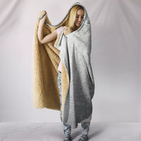 Saluki Dog Print Hooded Blanket-Free Shipping - Deruj.com